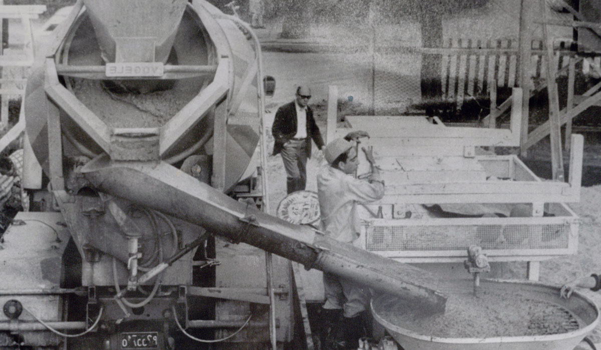 Fotografía de archivo de una obra de Laguzzi